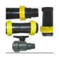 Mipatex Rain Hose Pipe with Male Adapter, Joiner, End Cap and Valve