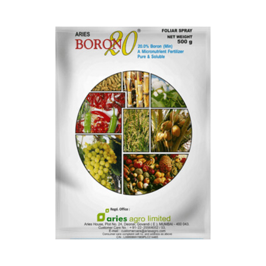 Aries Boron-20 Secondary Nutrient  | Buy Online at Best Price