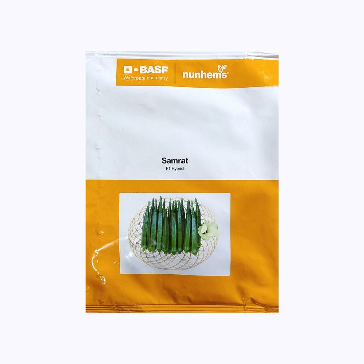 Samrat Bhindi (Okra) Seeds - Nunhems | F1 Hybrid | Buy Online at Best Price