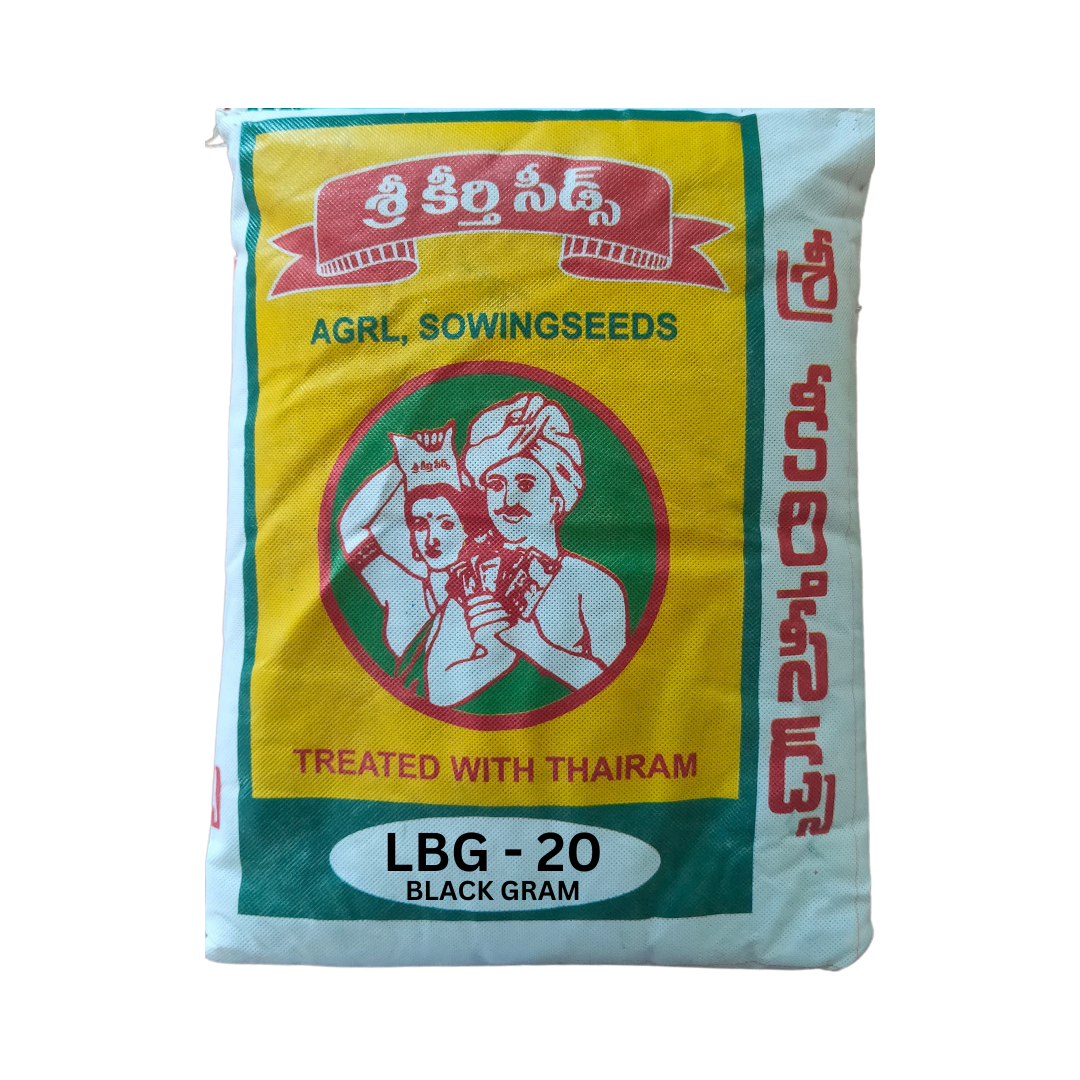 LBG - 20 Black Gram Seeds - Sri Keerti Cotton | Buy Online Now