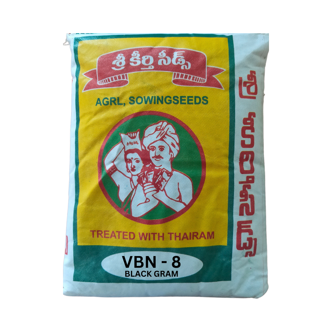 VBN-8 Black Gram Seeds - Sri Keerti Cotton | F1 Hybrid | Buy Online at Best Price