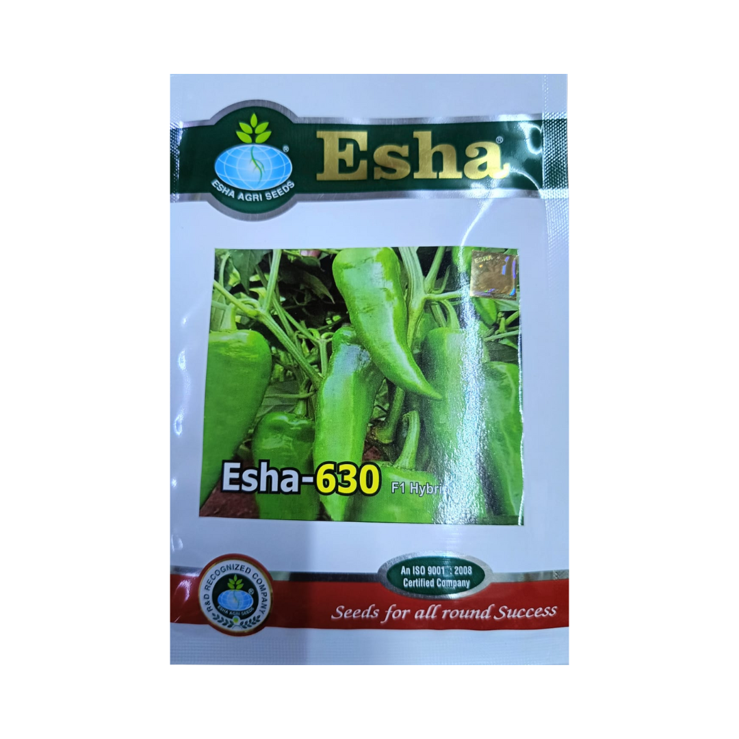 Esha-630 Chilli Seeds | F1 Hybrid Mirchi | Buy Online at Best Price