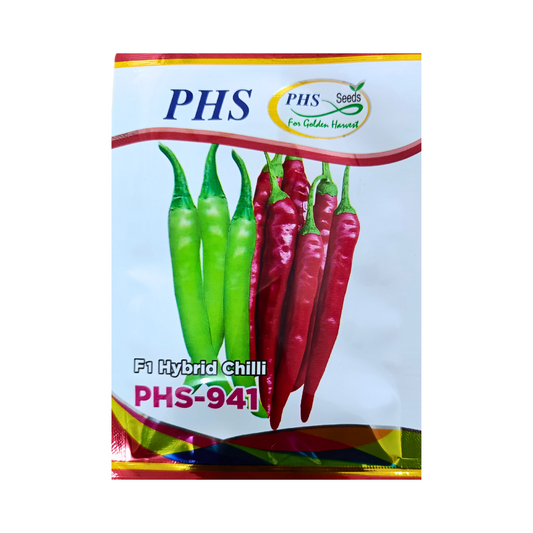 PHS-941 Chilli Seeds | F1 Hybrid | Buy Online at Best Price