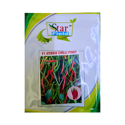 Pinky Chilli Seeds - Star Field | F1 Hybrid | Buy Online at Best Price