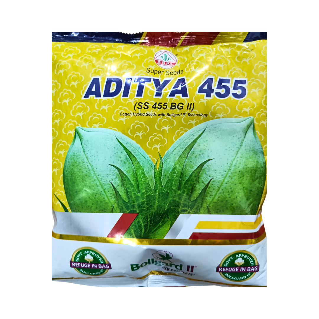 Aditya 455 Cotton Seeds - Super Seeds | F1 Hybrid | Buy Online Now