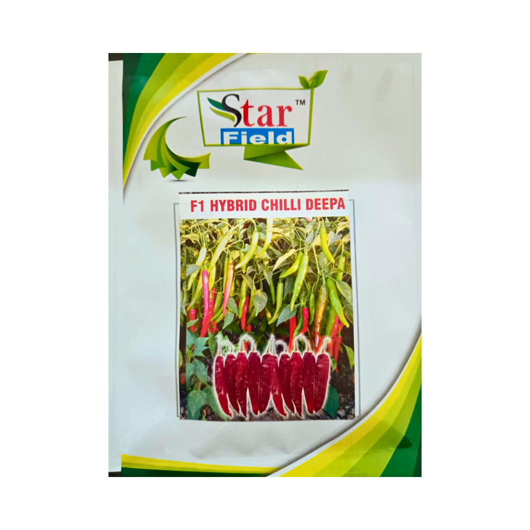 Deepa Chilli Seeds - Star Field | F1 Hybrid | Buy Online at Best Price