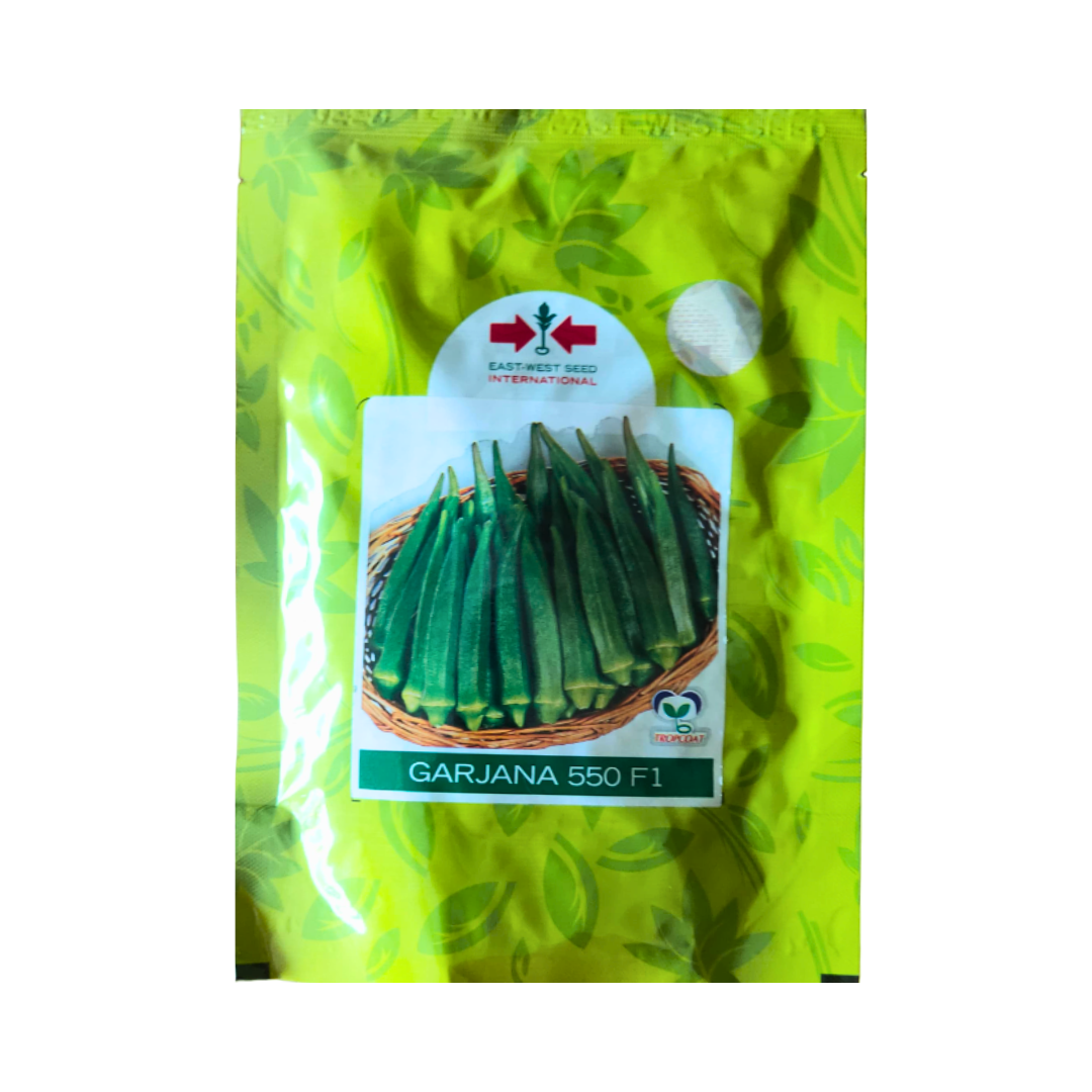 Garjana 550 Bhindi Seeds - East West | F1 Hybrid | Buy Online at Best Price