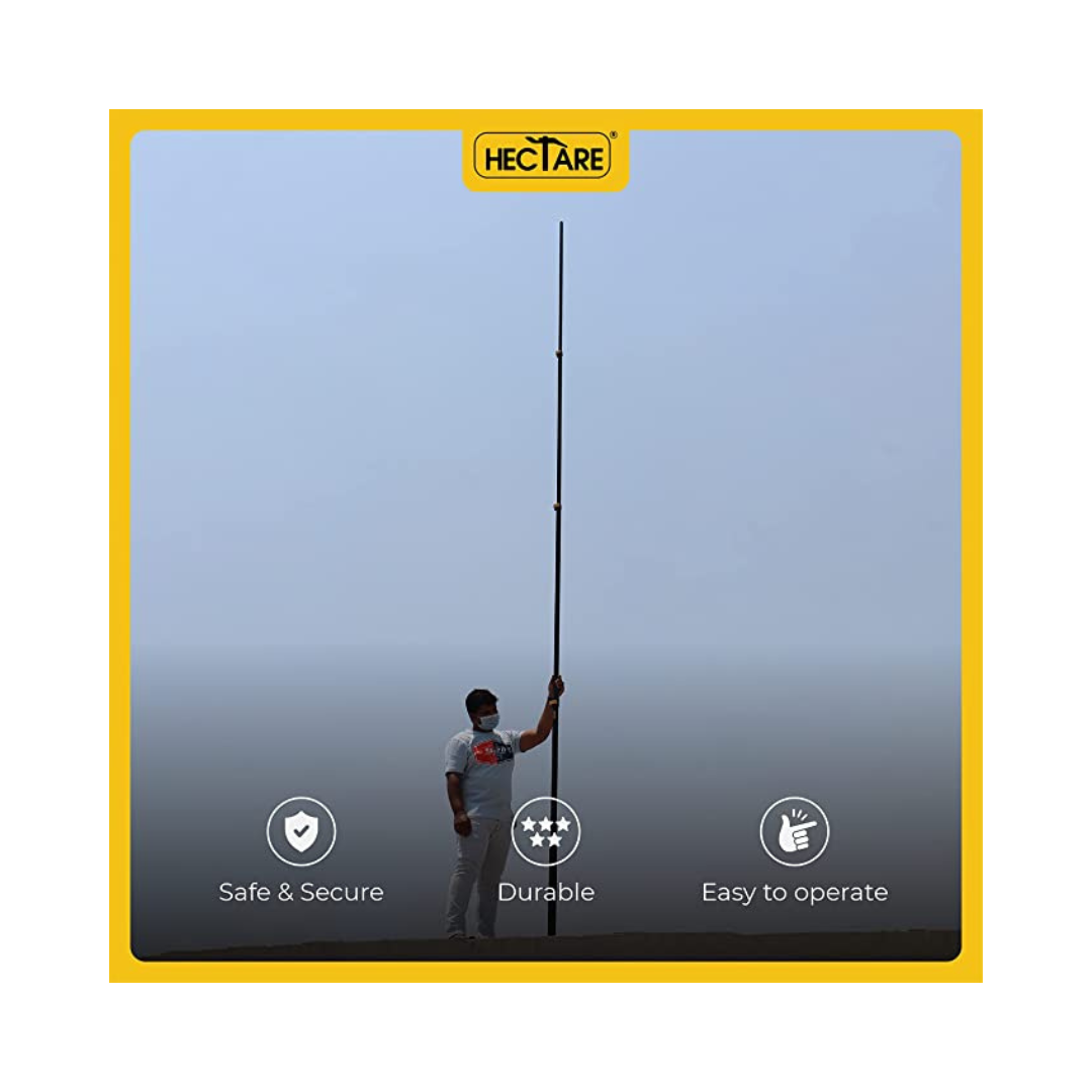 Hectare Shock Proof 18 feet telescopic pole | Buy Online at Best Price