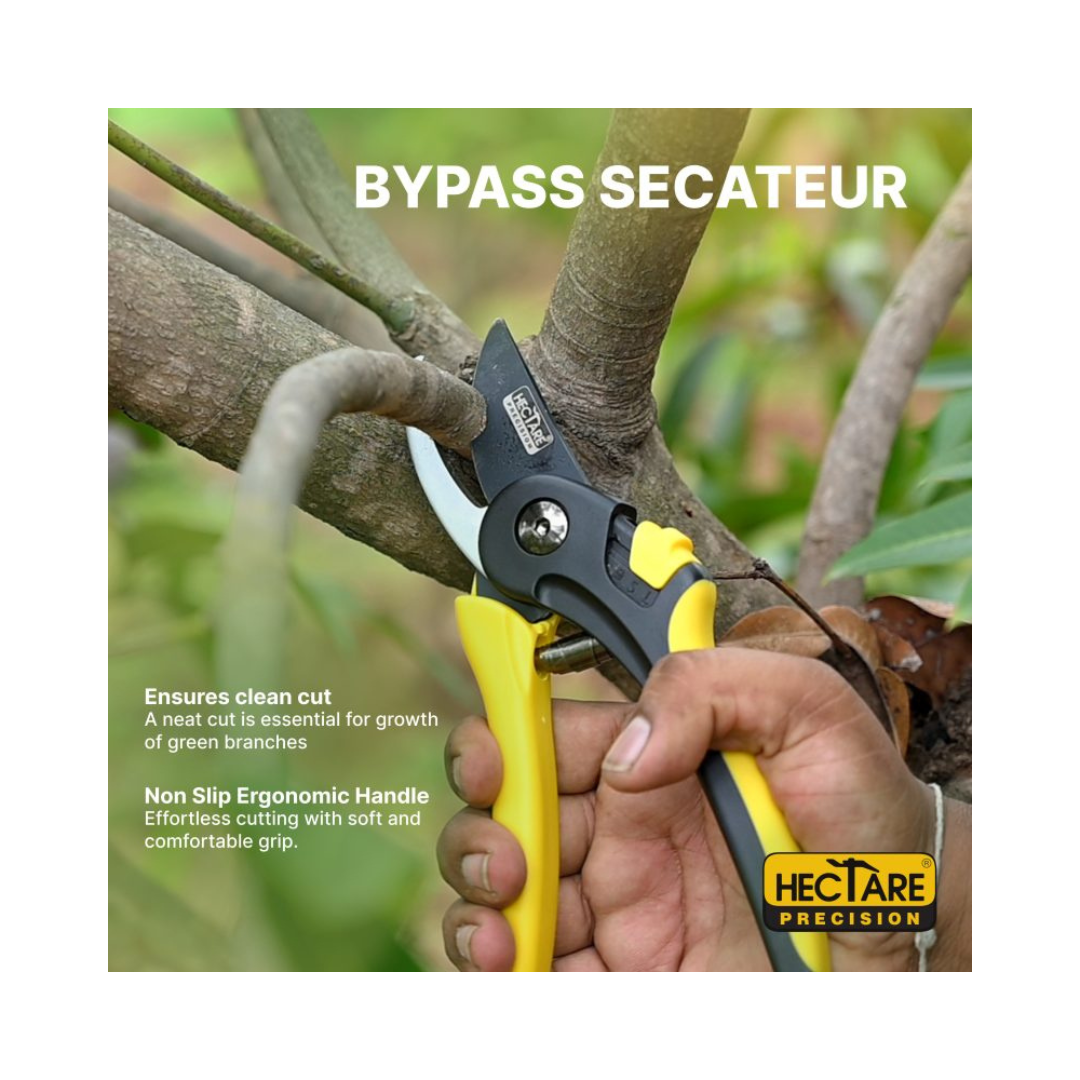 Hectare Precision Bypass Pruning Secateur | Buy Online at Best Price