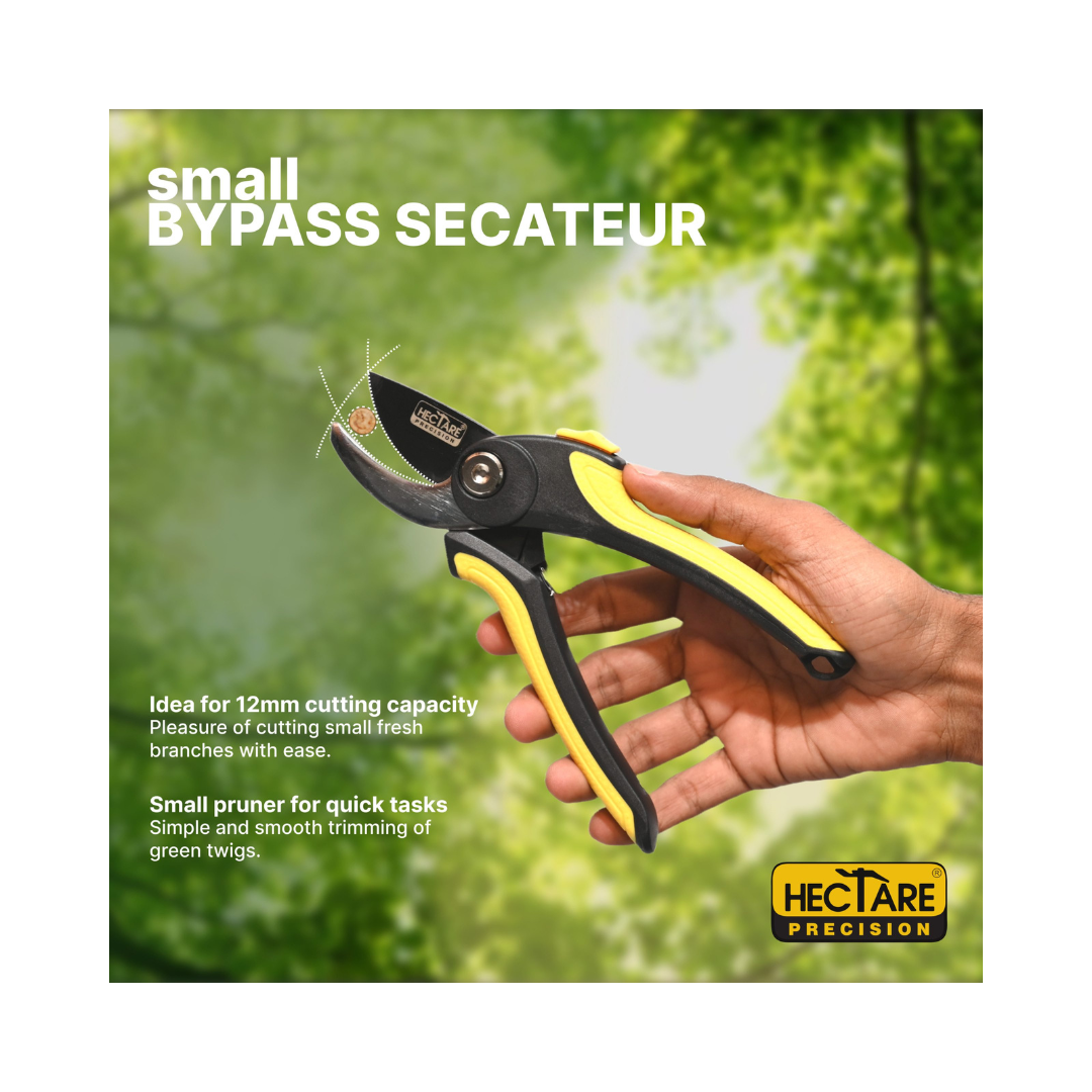 Hectare Precision Bypass Pruning Secateur - Small | Buy Online Now