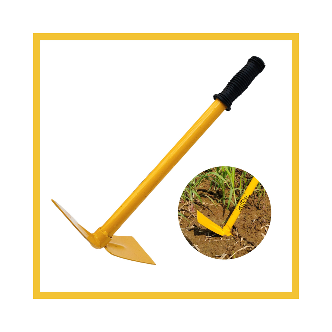 Hectare Traditional Garden Hand Hoe 2 in 1 | Buy Online at Best Price