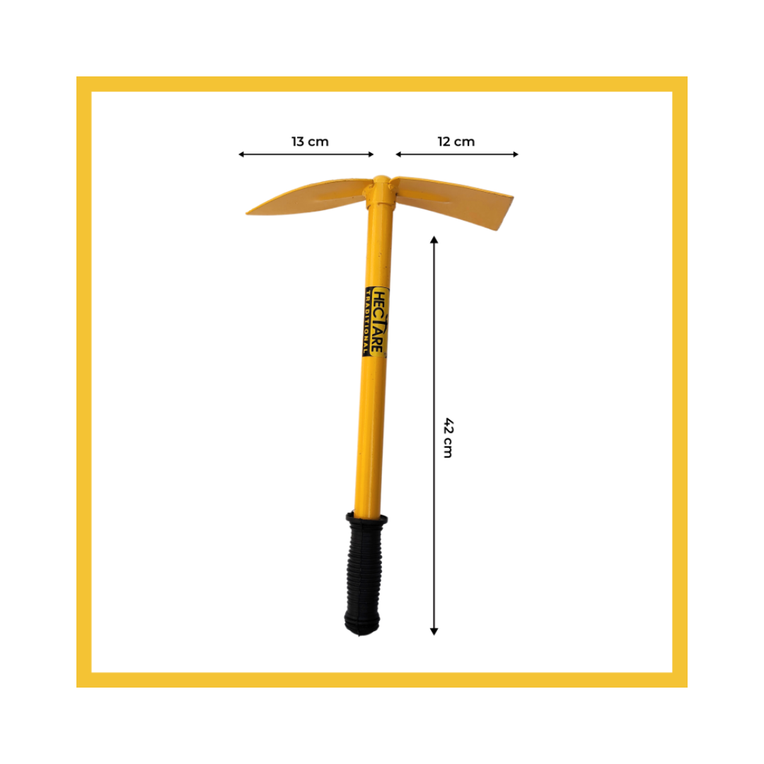 Hectare Traditional Garden Hand Hoe 2 in 1 | Buy Online at Best Price