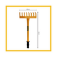 Hectare Traditional Garden Rake 8 Teeth for Loosening Soil Gathering Leaf Levelling Land Agriculture Farming Gardening Tool.