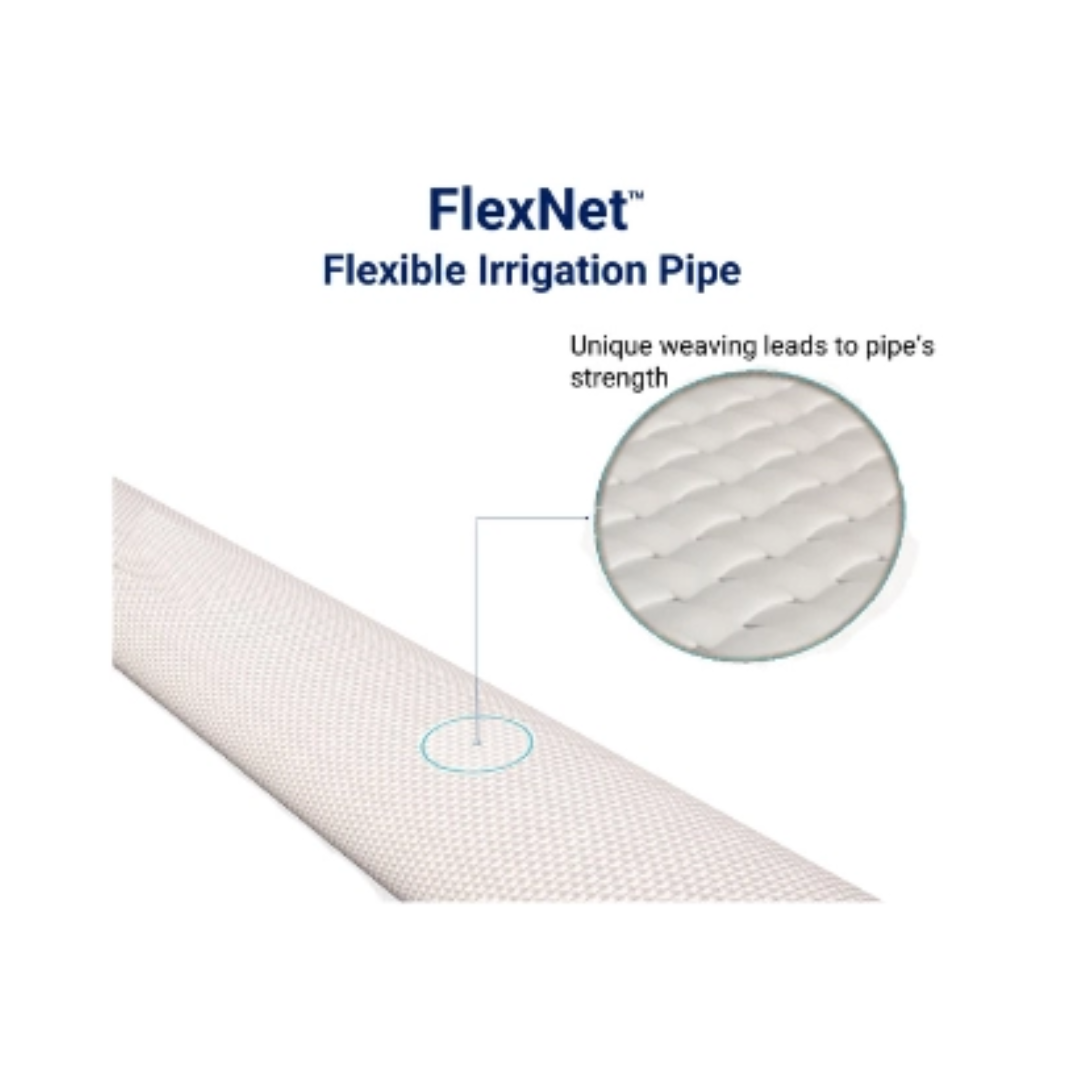 Flexnet Flexible Irrigation Pipe Fxn 4" Blank 100 M Ind | Buy Online