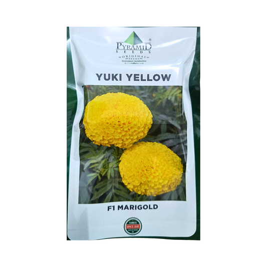 Yuki Yellow Marigold Seeds