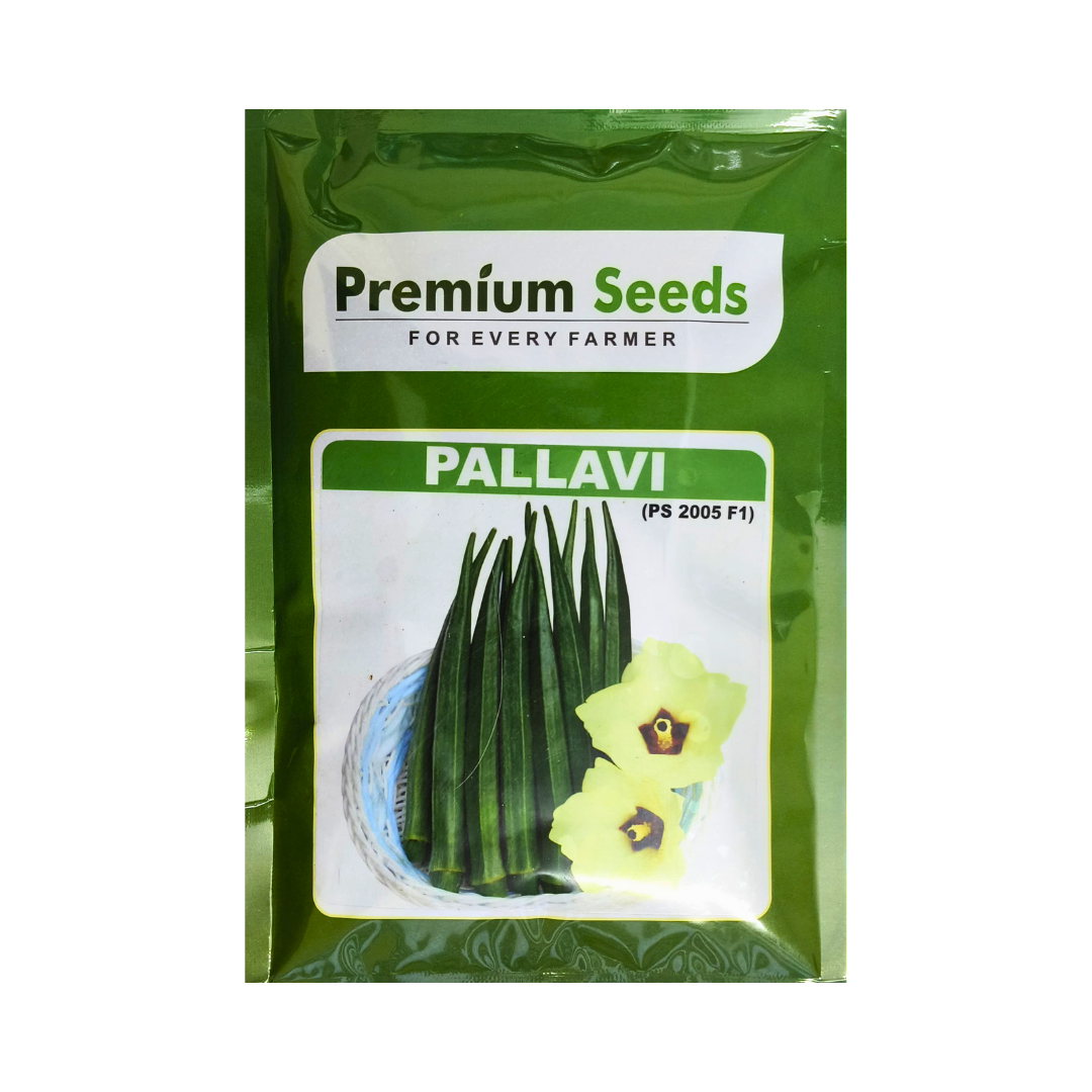 Pallavi Bhendi Seeds - Premium | F1 Hybrid | Buy Now at Best Price