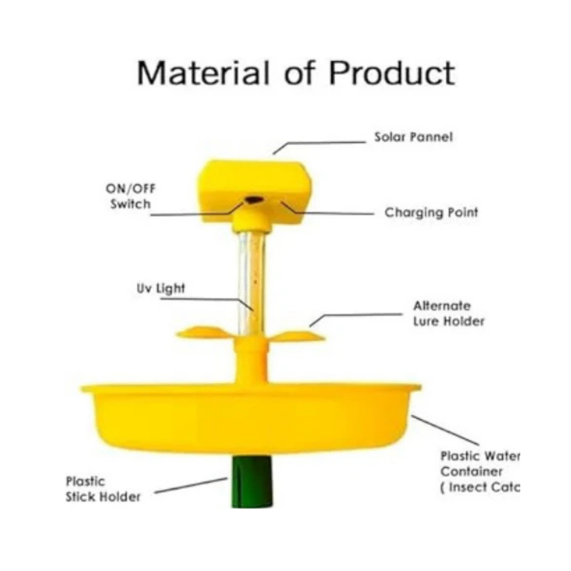 SK Agrotech Solar Light Insect Trap | Buy Online Now - DesiKheti