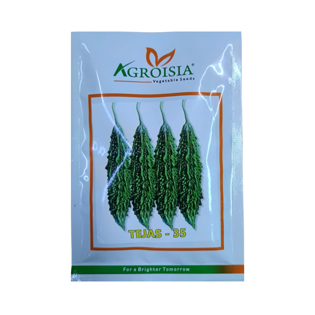 Tejas - 35 Bitter Gourd Seeds - Agroisia | Buy Online at Best Price