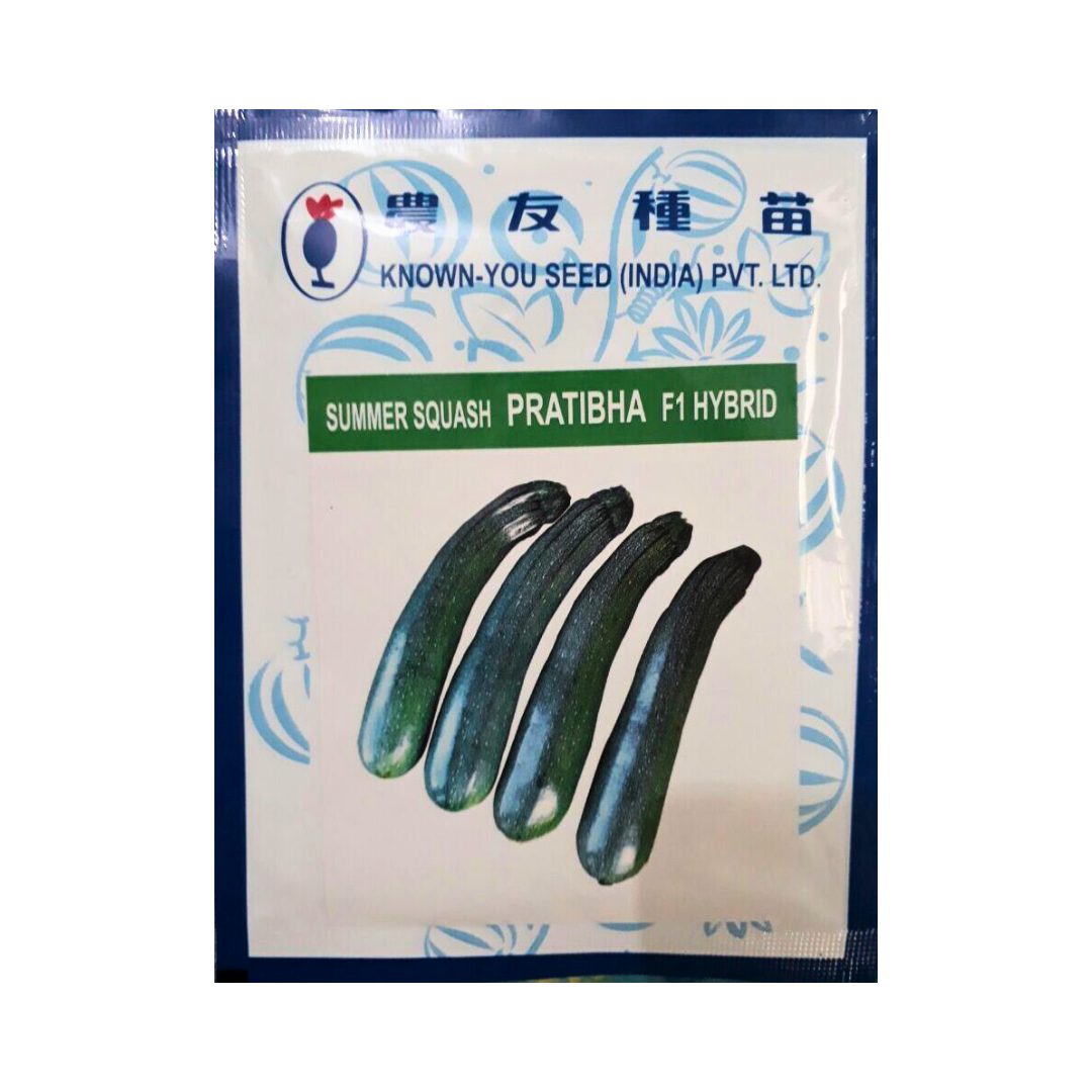 Pratibha Summer Squash Seeds - Known You | F1 Hybrid | Buy Online at Best Price