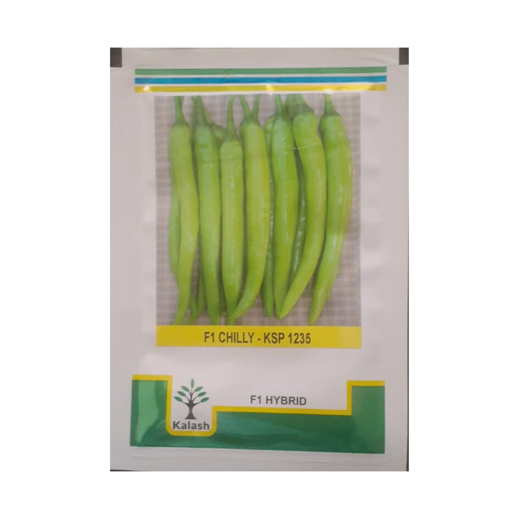 KSP 1235 Chilli Seeds - Kalash | F1 Hybrid | Buy Online at Best Price