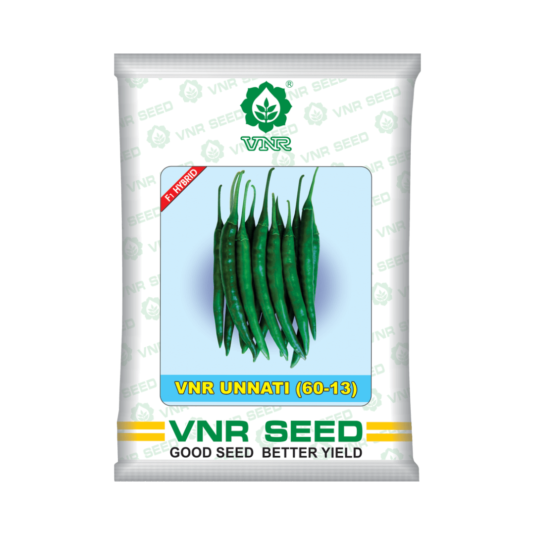 VNR Unnati (60-13) Chilli Seeds | F1 Hybrid | Buy Online at Best Price