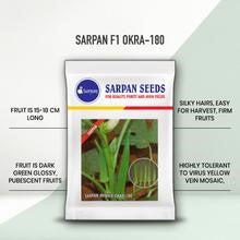 Sarpan - 180 Okra Seeds | F1 Hybrid | Buy Online at Best Price