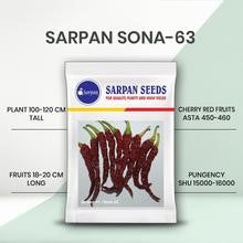 Sarpan Sona - 63 Chilli Seeds | F1 Hybrid | Buy Online at Best Price