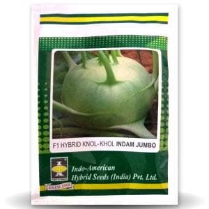 Indam Jumbo Knol Khol Seeds - Indo American | F1 Hybrid | Buy Online a…