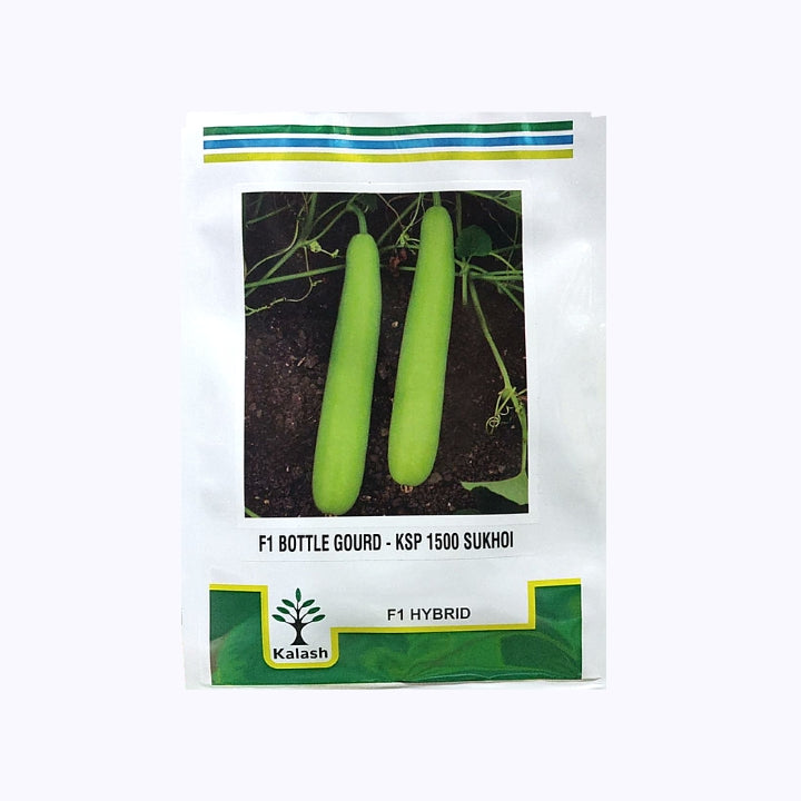 KPS-1500 Sukhoi Bottle Gourd Seeds - Kalash | F1 Hybrid | Buy Online at Best Price