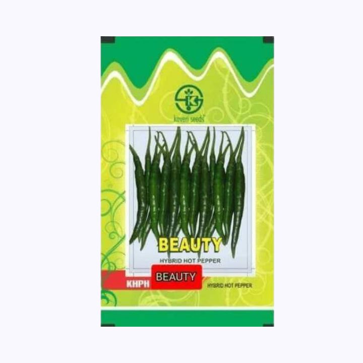 Beauty Chilli Seeds -Kaveri | F1 Hybrid | Buy Online at Best Price