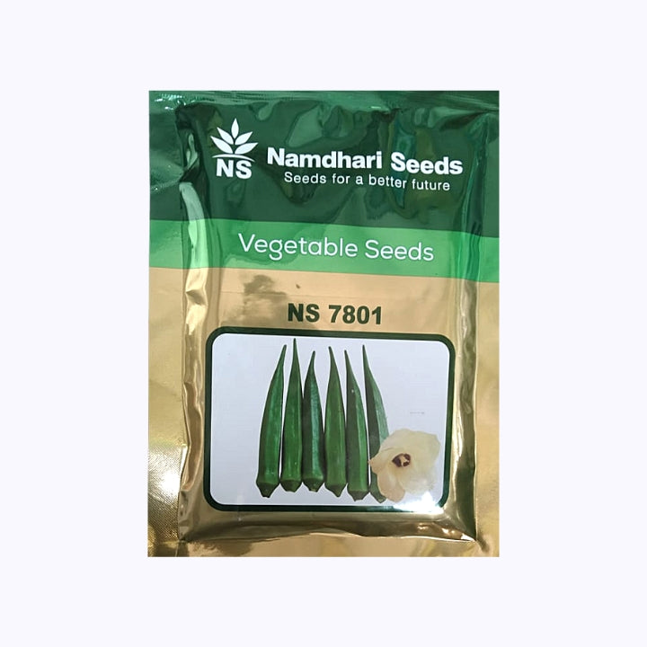 NS 7801 Bhindi Seeds - Namdhari | F1 Hybrid | Buy Online Now