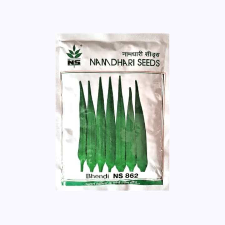 NS-862 Bhindi (Okra) Seeds - Namdhari | F1 Hybrid | Buy Online at Best Price