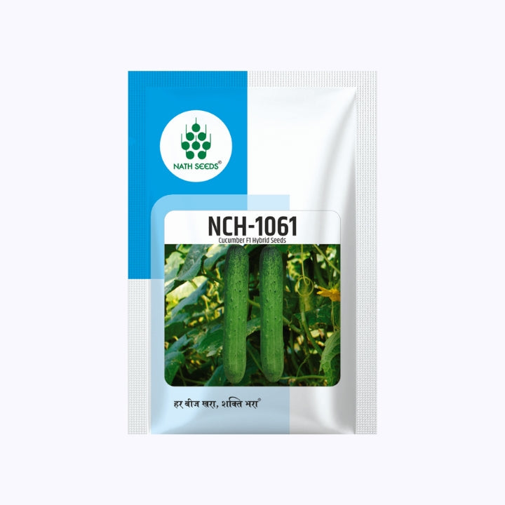 NCH-1061 Cucumber Seeds - Nath | F1 Hybrid | Buy Online at Best Price