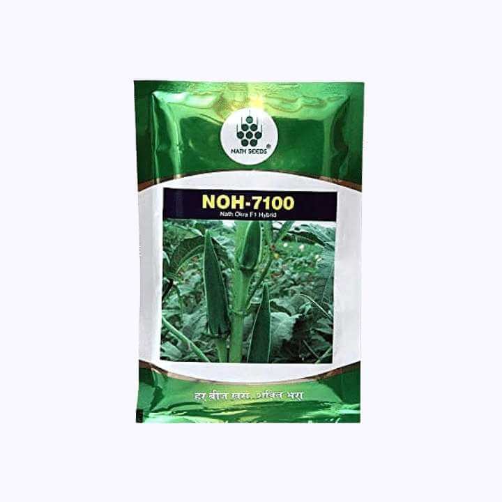 NOH-7100 Bhindi Seeds - Nath | F1 Hybrid | Buy Online - DesiKheti