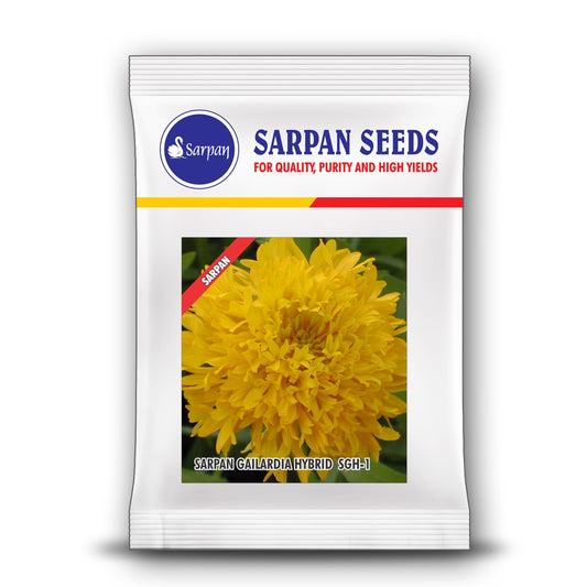 Sarpan SGH-1 Gailardia Yellow Seeds | F1 Hybrid | Buy Online at Best Price