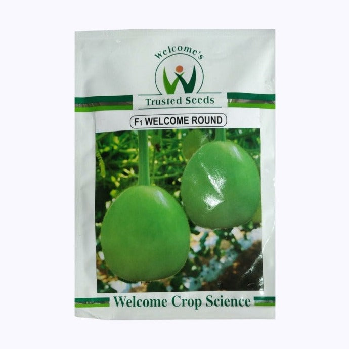 Welcome Round Bottle Gourd Seeds | Buy Online At Best Price