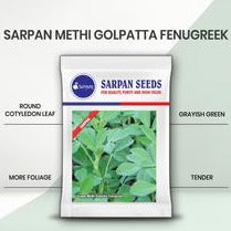 Sarpan Methi Golpatta - Fenugreek | F1 Hybrid | Buy Online at Best Price